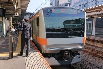 立川駅から西国分寺駅の乗車記録(乗りつぶし)写真