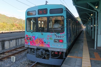 三峰口駅から長瀞駅の乗車記録(乗りつぶし)写真