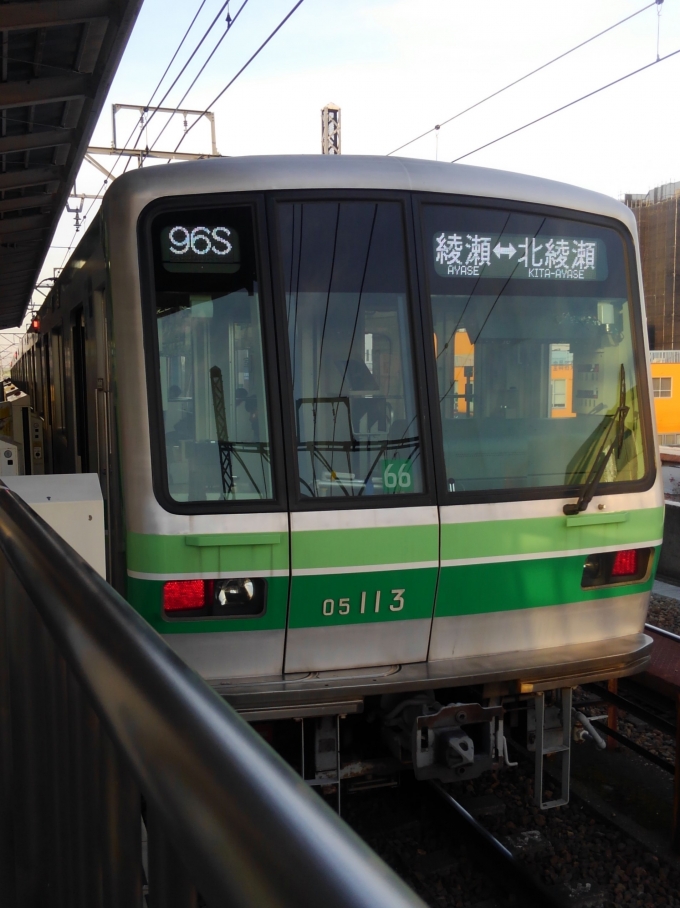 鉄道乗車記録の写真:乗車した列車(外観)(1)        「乗車した列車。
東京メトロ05系66編成。」
