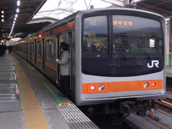西船橋駅から南浦和駅の乗車記録(乗りつぶし)写真