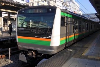 浦和駅から池袋駅の乗車記録(乗りつぶし)写真