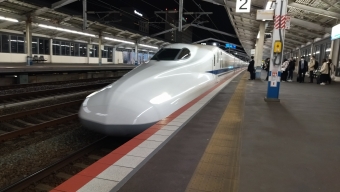 福山駅から新大阪駅:鉄道乗車記録の写真