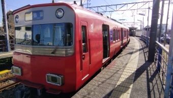 吉良吉田駅から知立駅の乗車記録(乗りつぶし)写真
