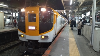 大阪難波駅から大和西大寺駅の乗車記録(乗りつぶし)写真