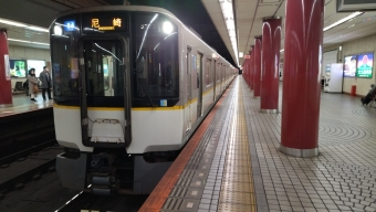 大阪上本町駅から大阪難波駅の乗車記録(乗りつぶし)写真