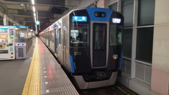 西宮駅から尼崎駅の乗車記録(乗りつぶし)写真