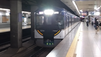 七条駅から淀屋橋駅の乗車記録(乗りつぶし)写真