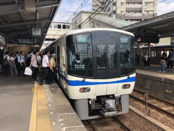 堺東駅から難波駅の乗車記録(乗りつぶし)写真