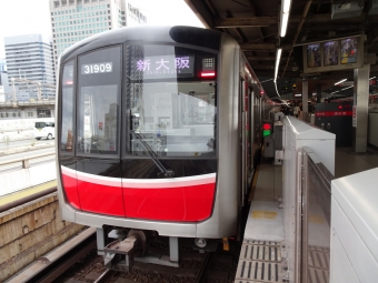 難波駅から新大阪駅:鉄道乗車記録の写真