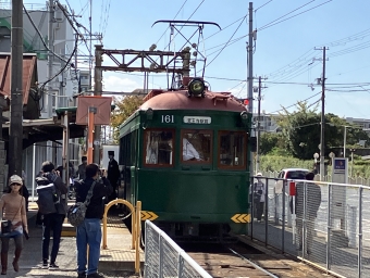 浜寺公園駅から堺駅の乗車記録(乗りつぶし)写真