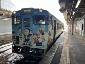 高岡駅から氷見駅の乗車記録(乗りつぶし)写真
