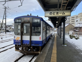 七尾駅から和倉温泉駅:鉄道乗車記録の写真