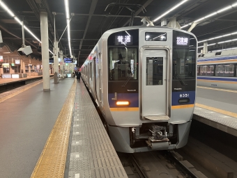 難波駅から堺駅の乗車記録(乗りつぶし)写真