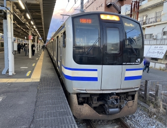 鎌倉駅から久里浜駅の乗車記録(乗りつぶし)写真