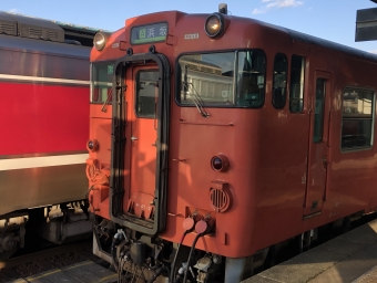 城崎温泉駅から香住駅の乗車記録(乗りつぶし)写真