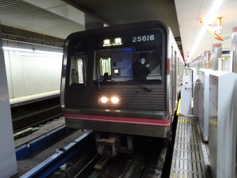 野田阪神駅から日本橋駅の乗車記録(乗りつぶし)写真