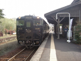 嘉例川駅から吉松駅の乗車記録(乗りつぶし)写真