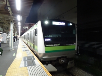 中山駅から新横浜駅:鉄道乗車記録の写真