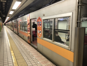 魚崎駅から大阪梅田駅の乗車記録(乗りつぶし)写真