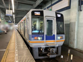堺駅から貝塚駅の乗車記録(乗りつぶし)写真