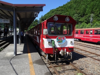 千頭駅から井川駅:鉄道乗車記録の写真