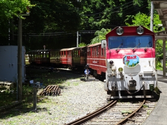井川駅から閑蔵駅:鉄道乗車記録の写真