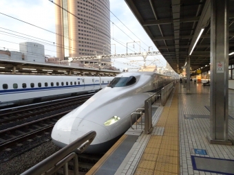 浜松駅から新大阪駅の乗車記録(乗りつぶし)写真