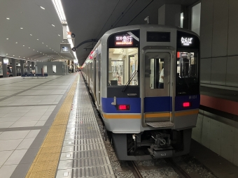 関西空港駅から堺駅の乗車記録(乗りつぶし)写真