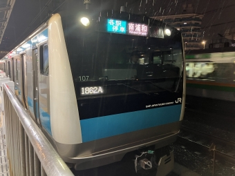 横浜駅から東神奈川駅:鉄道乗車記録の写真