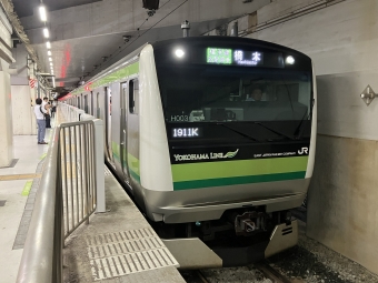 東神奈川駅から新横浜駅:鉄道乗車記録の写真