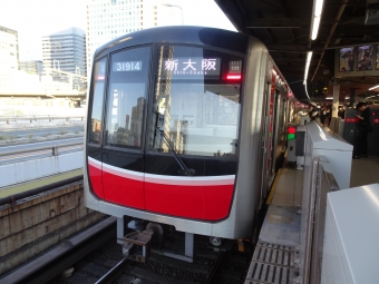難波駅から新大阪駅:鉄道乗車記録の写真