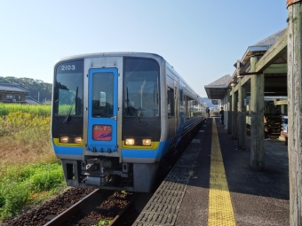 土佐入野駅から窪川駅:鉄道乗車記録の写真
