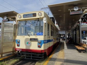 高知駅前停留場からはりまや橋停留場:鉄道乗車記録の写真