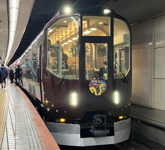 大阪難波駅から近鉄奈良駅の乗車記録(乗りつぶし)写真