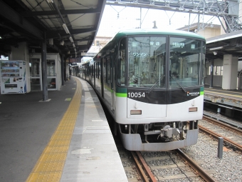 中書島駅から六地蔵駅:鉄道乗車記録の写真