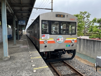 清児駅から貝塚駅の乗車記録(乗りつぶし)写真
