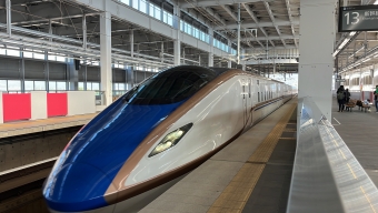 上越妙高駅から敦賀駅の乗車記録(乗りつぶし)写真