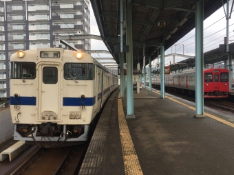 西唐津駅から鬼塚駅:鉄道乗車記録の写真