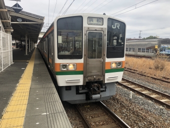 三島駅から吉原駅の乗車記録(乗りつぶし)写真