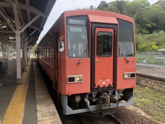 宍道駅から備後落合駅の乗車記録(乗りつぶし)写真