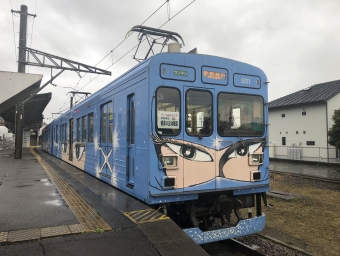 伊賀上野駅から伊賀神戸駅:鉄道乗車記録の写真