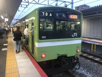 ＪＲ淡路駅から鴫野駅の乗車記録(乗りつぶし)写真