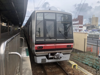尾張瀬戸駅から栄町駅の乗車記録(乗りつぶし)写真