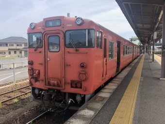 総社駅から岡山駅の乗車記録(乗りつぶし)写真