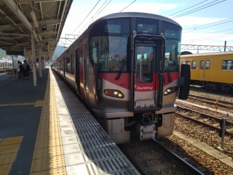 尾道駅から糸崎駅の乗車記録(乗りつぶし)写真