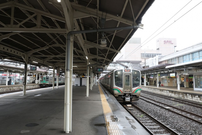 鉄道乗車記録の写真:乗車した列車(外観)(1)     「福島～郡山間はE721系の運用が多いようです。」