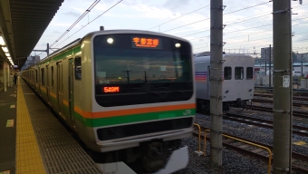 尾久駅からさいたま新都心駅の乗車記録(乗りつぶし)写真