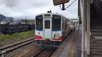 盛駅から釜石駅の乗車記録(乗りつぶし)写真