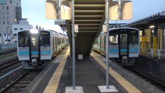 久慈駅から八戸駅の乗車記録(乗りつぶし)写真