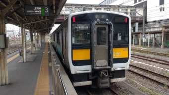 郡山駅から水戸駅:鉄道乗車記録の写真
